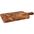 Danica Acacia Chevron Serving Board 15.5 in