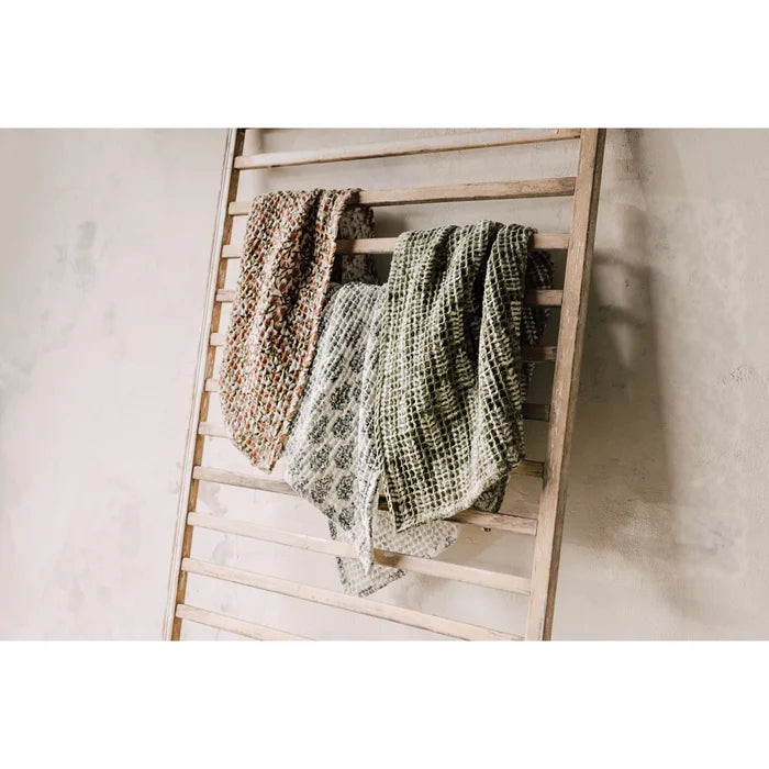 Danica Fern Block Print Dishtowel