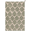 Danica Heirloom Block Print Dishtowel - Viridian