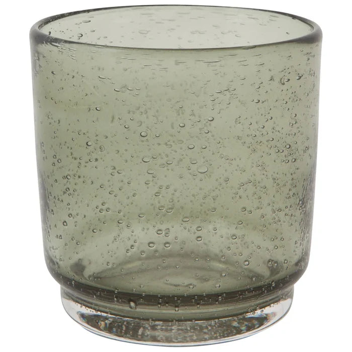 Danica Heirloom Bubbled Glass 12 oz - Agave
