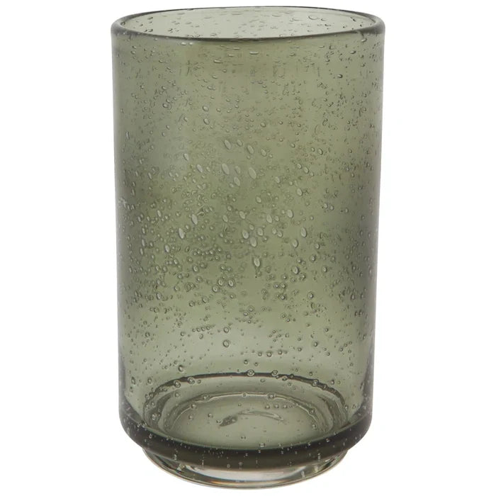 Danica Heirloom Bubbled Glass 17 oz - Agave