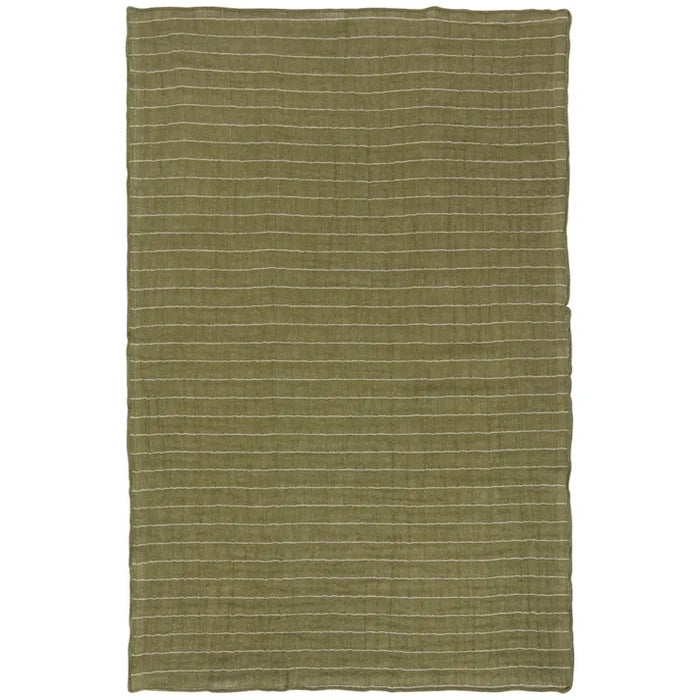 Danica Heirloom Double Gauze Dishtowels - Set of 2 / Olive Branch