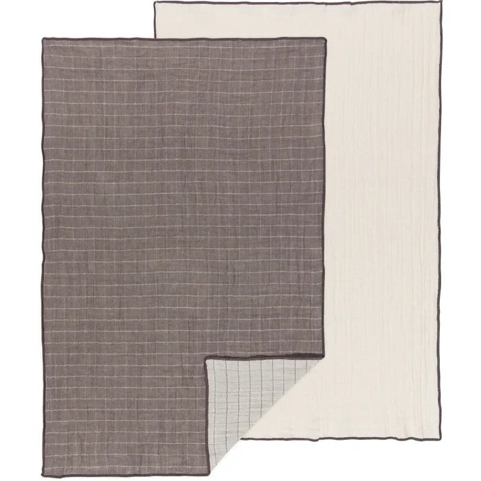 Danica Heirloom Double Weave Dishtowels - Set of 2 / Shadow