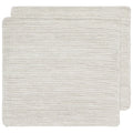 Danica Heirloom Knit Dishcloths Set of 2 - Dove Gray
