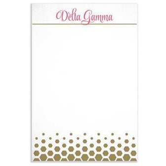 Delta Gamma Notepad - CLEARANCE
