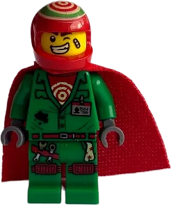 Douglas Elton / El Fuego - Coveralls with Helmet and Cape