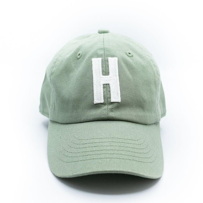 Dusty Sage Letter Baseball Hat