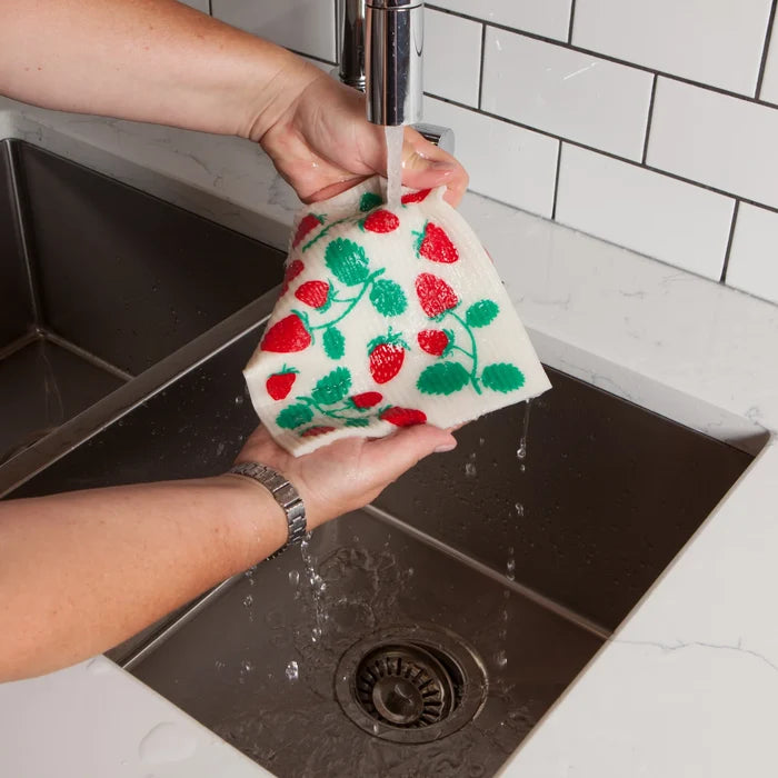 Ecologie Swedish Dishcloth - Strawberries