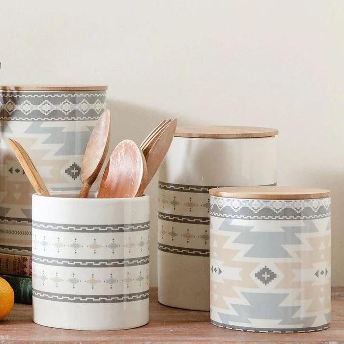 elegant ceramic kitchen canisters - Your Western Decor