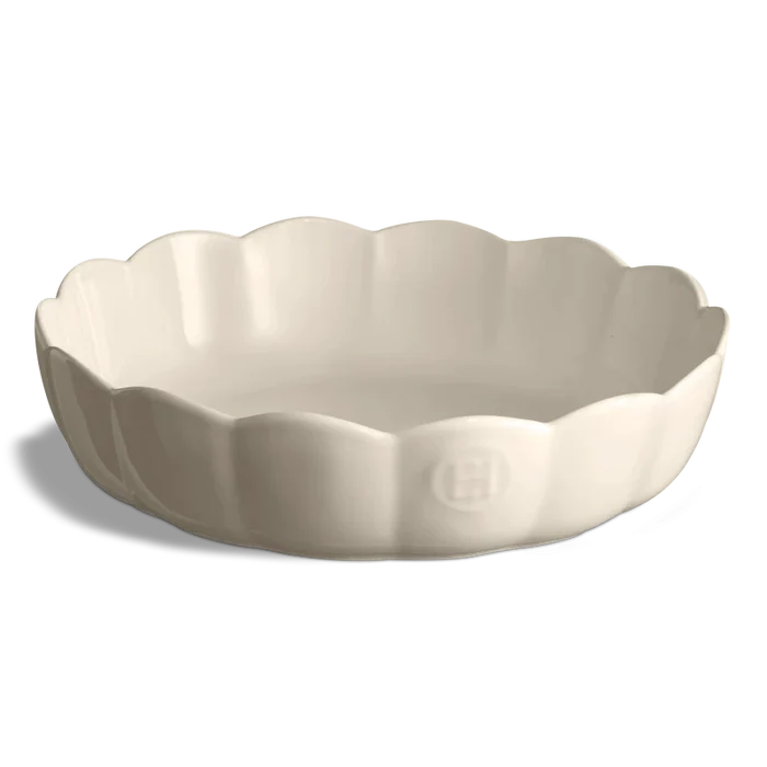 Emile Henry Madeleine Round Dish / Argile
