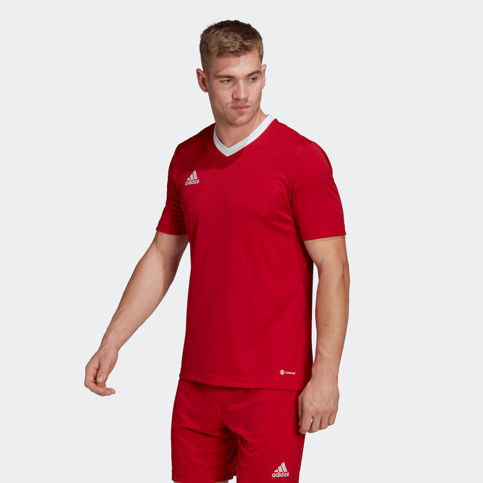 adidas ENTRADA 22 Soccer Jersey | Team Power Red 2 | Men's