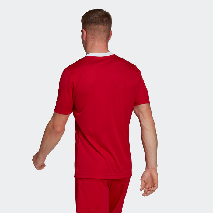 adidas ENTRADA 22 Soccer Jersey | Team Power Red 2 | Men's