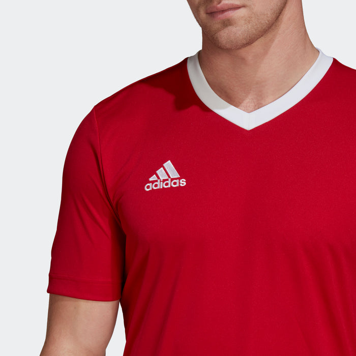 adidas ENTRADA 22 Soccer Jersey | Team Power Red 2 | Men's