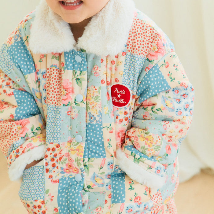 Flora Patch Cozy Reversible Jacket