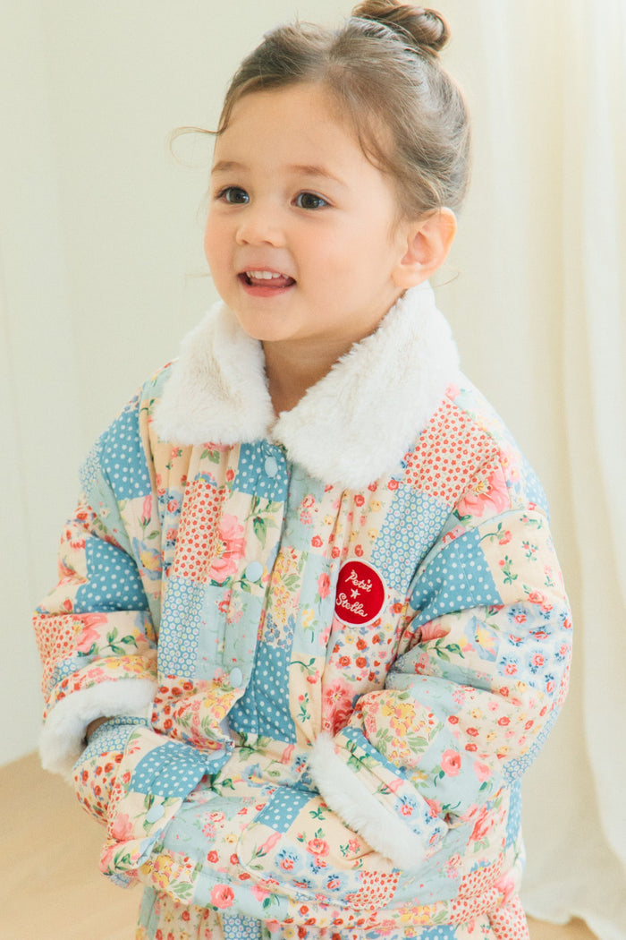 Flora Patch Cozy Reversible Jacket
