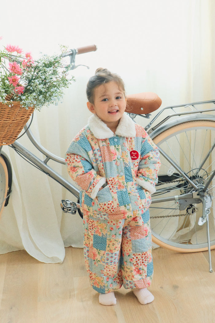 Flora Patch Cozy Reversible Jacket