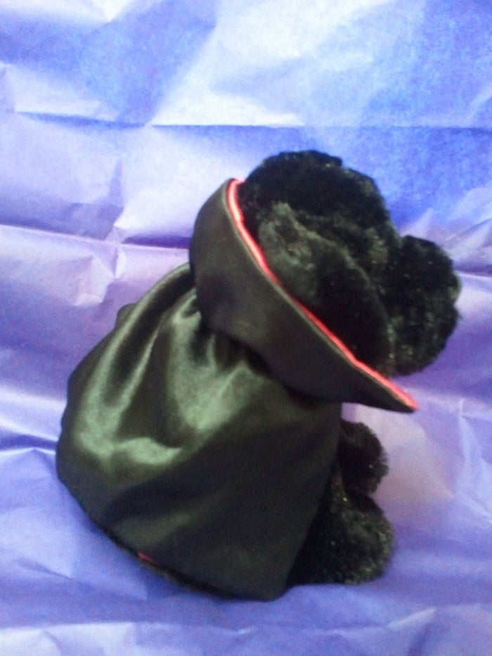 Ganz - Draculab 6" Halloween Stuffed Plush Black Labrador with Cape [Home Decor]- Olde Church Emporium