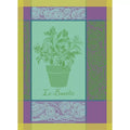 Garnier-Thiebaut Tea Towels - Basilic Purple