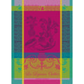 Garnier-Thiebaut Tea Towels - Legumes Oublies Fuchsia