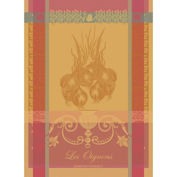 Garnier-Thiebaut Tea Towels - Les Oignons Ambre