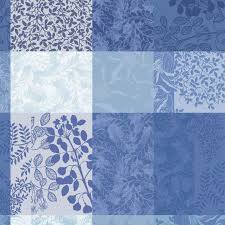Garnier-Thiebaut Tea Towels - Mille Rameaux Tor Bleu