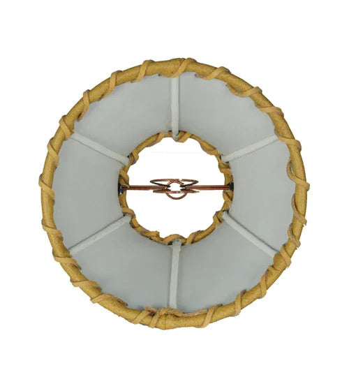 Genuine Leather 6" Lamp Shade