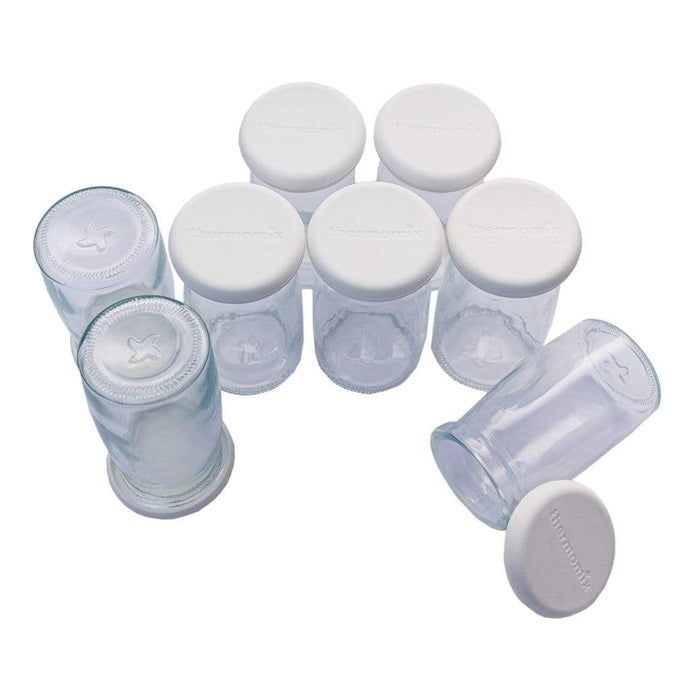 TheMix Shop Preparation Glass Yoghurt Jars