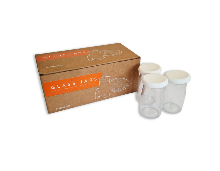 TheMix Shop Preparation Glass Yoghurt Jars