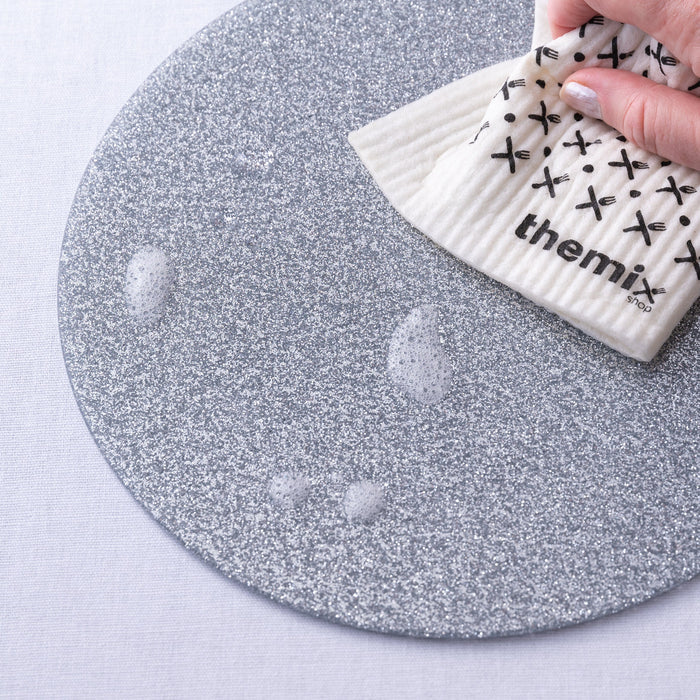 TheMix Shop Bakeware Glitter Cake Board Silver Set of 3