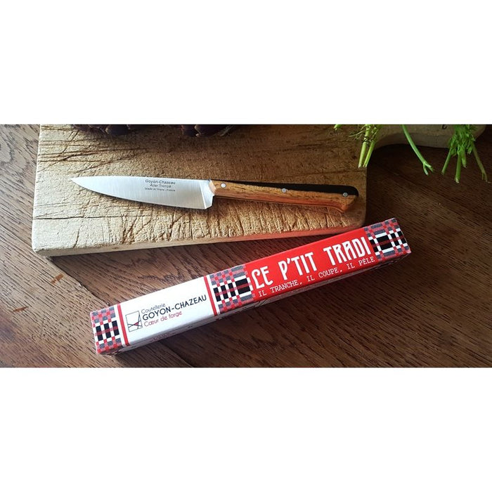 Goyon-Chazeau Le P’tit Tradi Knife / Ebony With Sapwood - 20 cm