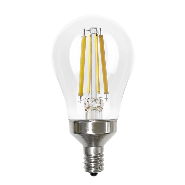 LED Filament Bulbs Halco - 9A15-CL-FLED4-930-E12-D - LED Filament A15 E12 3000K 800L 60W-equiv Clear Dim T20 Halco Lighting Technologies