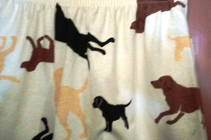 Hatley Labradors Briefs/Shorts  Large, Cream Color - Olde Church Emporium