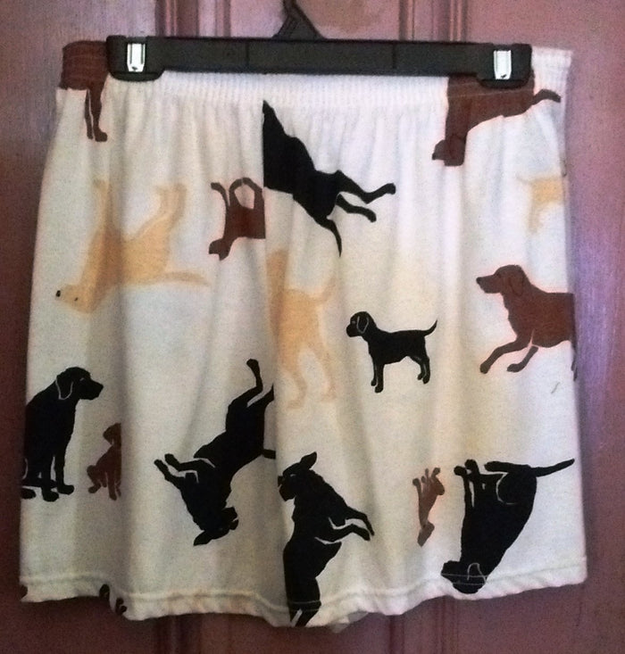 Hatley Labradors Briefs/Shorts  Large, Cream Color - Olde Church Emporium