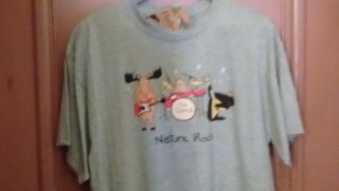 Hatley Nature Rocks T Shirt Large Size Gray Unisex - Olde Church Emporium
