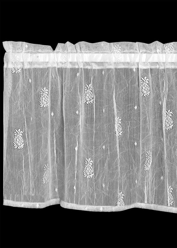 Heritage Lace - Pineapple Collection - Valances, Door Panels, Panels in White and Ecru