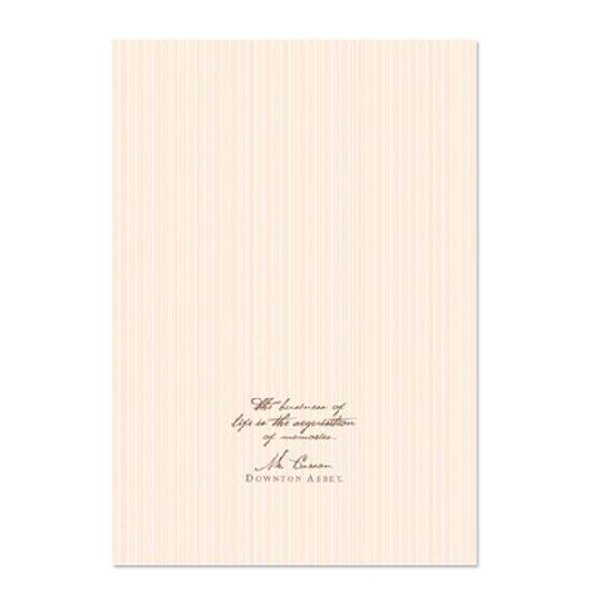 Heritage Lace DHTTC-4 18 x 26 in. Downton House Tea Towel Cream Background Striped - Olde Church Emporium