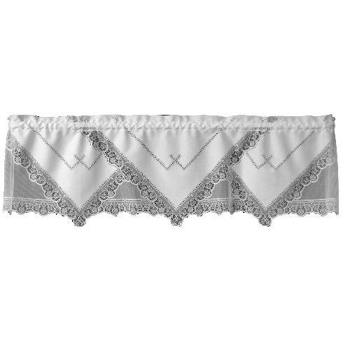 Heritage Lace Prelude Collection Valances, Tiers, Tabletop, Ecru and White Made in USA - Olde Church Emporium