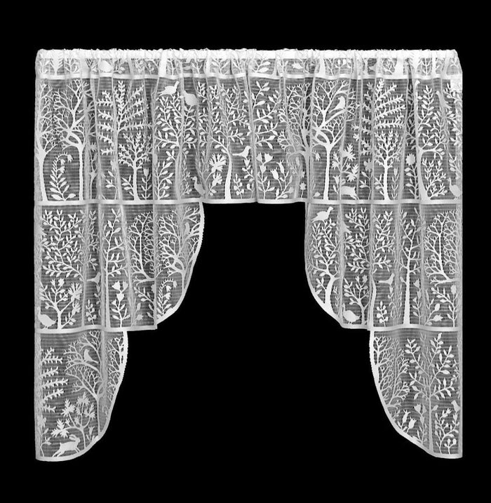 Heritage Lace Rabbit Hollow Collection   -Valances, Tiers, Panels, Swags, T Towels, Runners, etc in 3 Colors - Olde Church Emporium