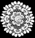 Heritage Lace Rose Collection - Doilies, Table Toppers, Tablecloths, Ecru White Made in U.S.A - Olde Church Emporium