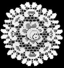 Heritage Lace Rose Collection - Doilies, Table Toppers, Tablecloths, Ecru White Made in U.S.A - Olde Church Emporium