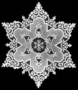 Heritage Lace Snowflake Doilies and Runners White Made in U.S.A - Olde Church Emporium