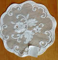 Heritage Lace Terrace Hill Tabletop Lace in White, Ecru Made in USA - Olde Church Emporium