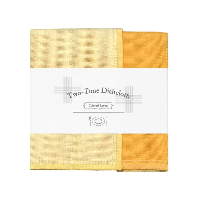IPPINKA Nawrap Two-Tone Dishcloth - Banana