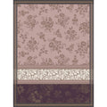 Jacquard Français Cotton-Linen Tea Towel – Romance / Pink