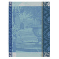 Jacquard Français Cotton Tea Towel  - Jardin Parisien / Bleu