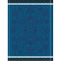 Jacquard Français Cotton Tea Towel  - L'ail Bleu