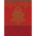 Jacquard Français Cotton Tea Towel – Féerie / Red