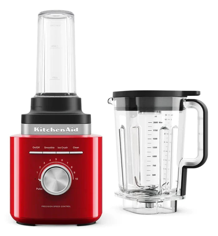 KitchenAid®  Pure Power Blender with Personal Blending Jar – Empire Red