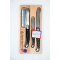 Laguiole Jean Néron Cheese Knife 3-Piece Set - Black