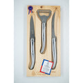 Laguiole Jean Néron Kitchen Set Stainless Steel - 3 pc set
